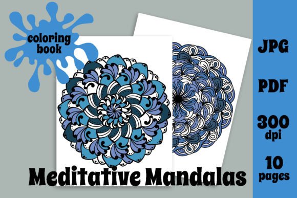 Download Meditative Mandalas Coloring Book - Book Collection