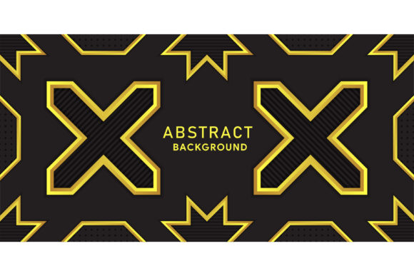 Download Symmetric Yellow Black Background Cross - Background Collection