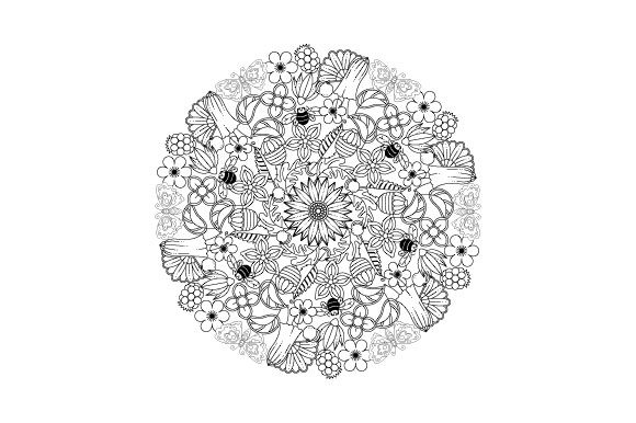 Download Garden Mandala Design Element - Design element Collection