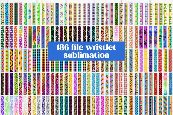 Download Wristlet Sublimation Design Bundle - Sublimation design Collection