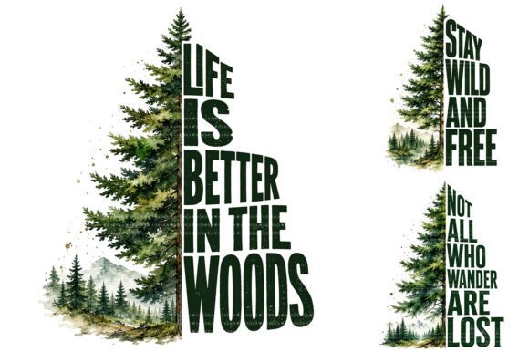 Download Forest Quote Sublimation Designs PNG - Sublimation design Collection