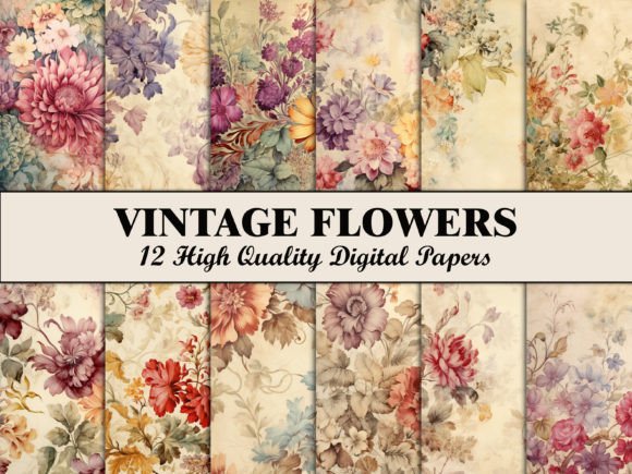 Download Flower Scrapbook Paper Flowers Pattern - Book Collection