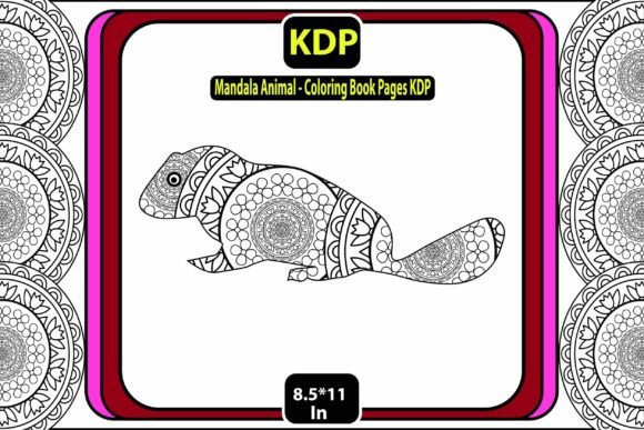 Download Animal Mandala, Coloring Books - Book Collection