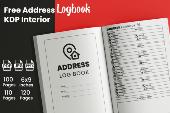 Download Free Address Log Book - KDP Interior - Book Collection